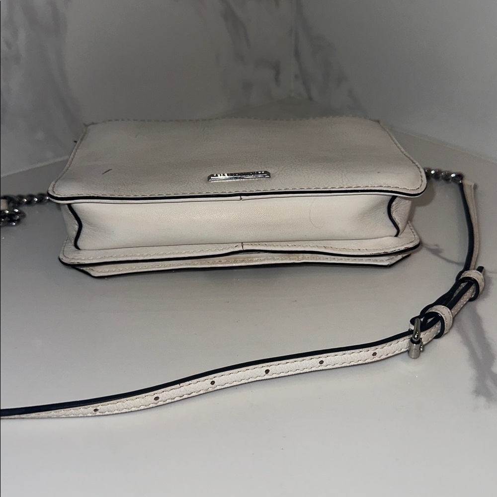 Rebecca Minkoff White Quilted leather Shoulder Bag - Picture 5 of 7